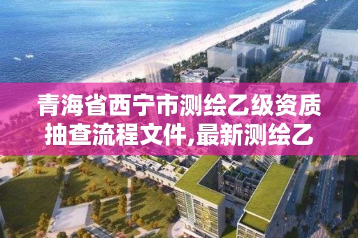 青海省西宁市测绘乙级资质抽查流程文件,最新测绘乙级资质申报条件