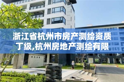 浙江省杭州市房产测绘资质丁级,杭州房地产测绘有限公司