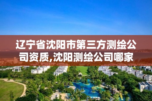 辽宁省沈阳市第三方测绘公司资质,沈阳测绘公司哪家强哪家好。