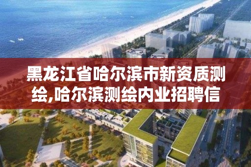 黑龙江省哈尔滨市新资质测绘,哈尔滨测绘内业招聘信息