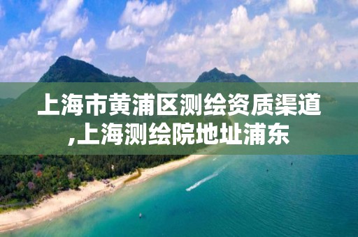 上海市黄浦区测绘资质渠道,上海测绘院地址浦东