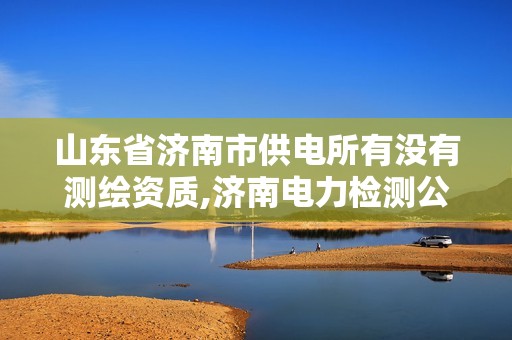 山东省济南市供电所有没有测绘资质,济南电力检测公司。