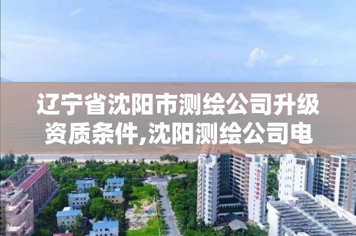 辽宁省沈阳市测绘公司升级资质条件,沈阳测绘公司电话