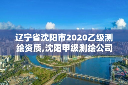 辽宁省沈阳市2020乙级测绘资质,沈阳甲级测绘公司