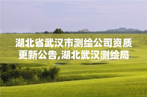 湖北省武汉市测绘公司资质更新公告,湖北武汉测绘局