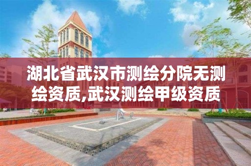 湖北省武汉市测绘分院无测绘资质,武汉测绘甲级资质公司