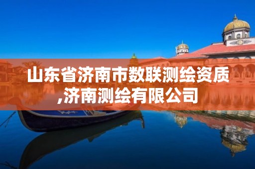 山东省济南市数联测绘资质,济南测绘有限公司