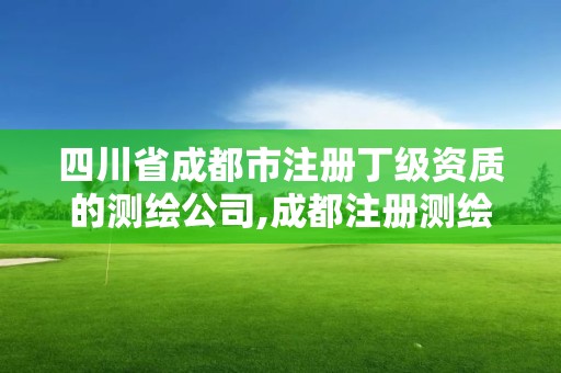 四川省成都市注册丁级资质的测绘公司,成都注册测绘师招聘。