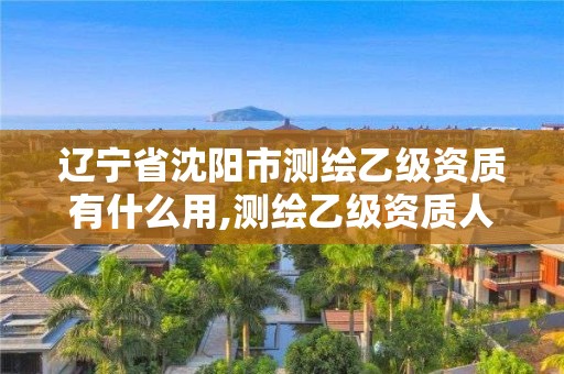 辽宁省沈阳市测绘乙级资质有什么用,测绘乙级资质人员条件。