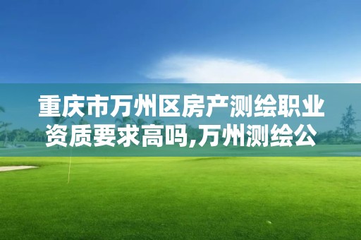 重庆市万州区房产测绘职业资质要求高吗,万州测绘公司招聘。