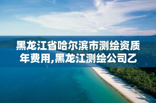 黑龙江省哈尔滨市测绘资质年费用,黑龙江测绘公司乙级资质