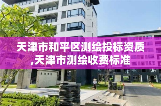 天津市和平区测绘投标资质,天津市测绘收费标准