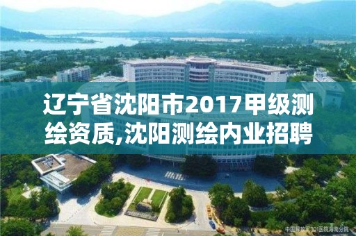 辽宁省沈阳市2017甲级测绘资质,沈阳测绘内业招聘