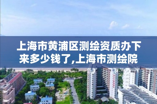 上海市黄浦区测绘资质办下来多少钱了,上海市测绘院待遇怎么样。