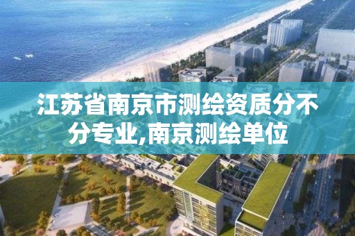 江苏省南京市测绘资质分不分专业,南京测绘单位