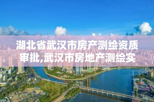 湖北省武汉市房产测绘资质审批,武汉市房地产测绘实施细则