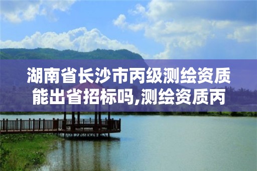 湖南省长沙市丙级测绘资质能出省招标吗,测绘资质丙级什么意思。