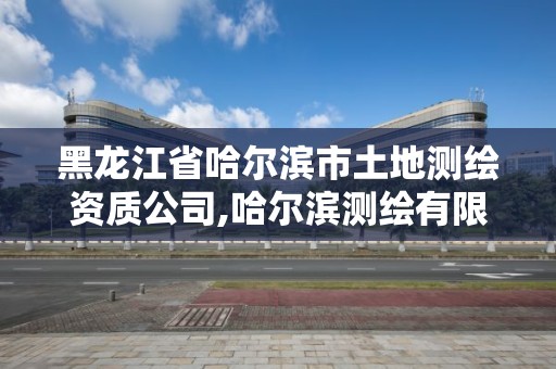 黑龙江省哈尔滨市土地测绘资质公司,哈尔滨测绘有限公司