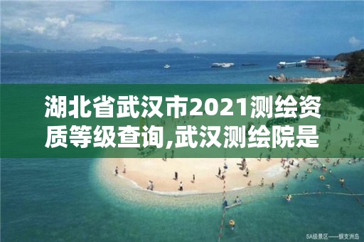 湖北省武汉市2021测绘资质等级查询,武汉测绘院是什么级别。