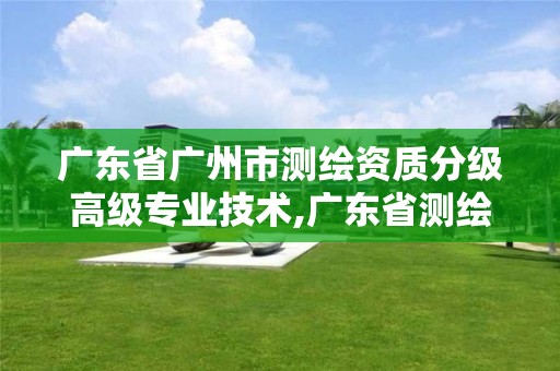 广东省广州市测绘资质分级高级专业技术,广东省测绘资质单位名单。