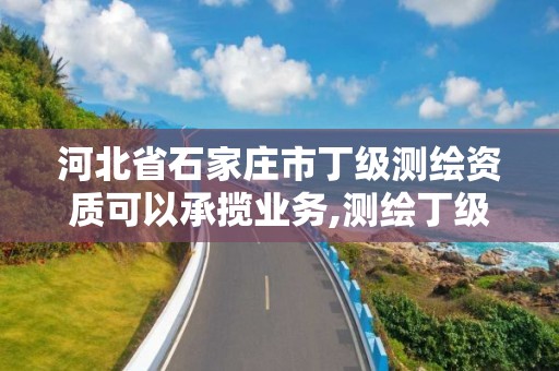 河北省石家庄市丁级测绘资质可以承揽业务,测绘丁级资质全套申请文件。