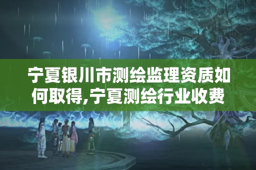 宁夏银川市测绘监理资质如何取得,宁夏测绘行业收费标准