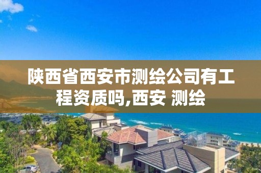 陕西省西安市测绘公司有工程资质吗,西安 测绘