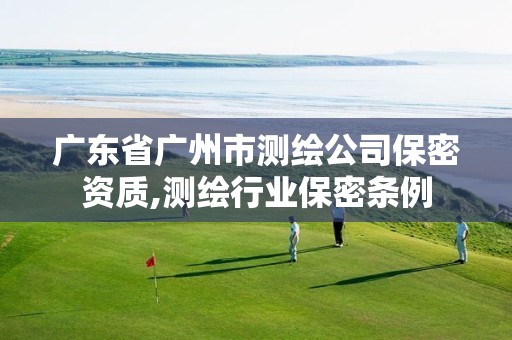 广东省广州市测绘公司保密资质,测绘行业保密条例