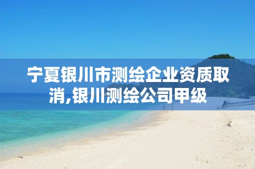 宁夏银川市测绘企业资质取消,银川测绘公司甲级