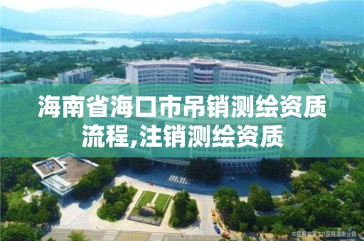 海南省海口市吊销测绘资质流程,注销测绘资质