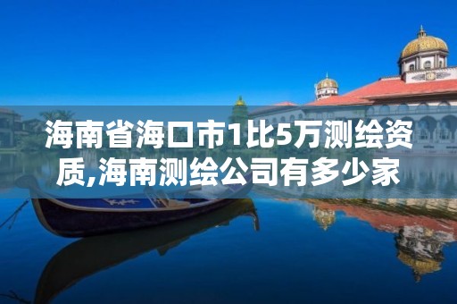 海南省海口市1比5万测绘资质,海南测绘公司有多少家