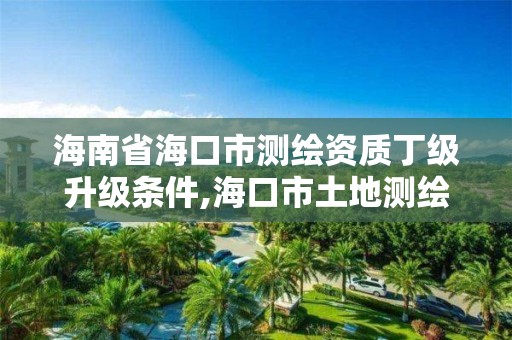 海南省海口市测绘资质丁级升级条件,海口市土地测绘院待遇