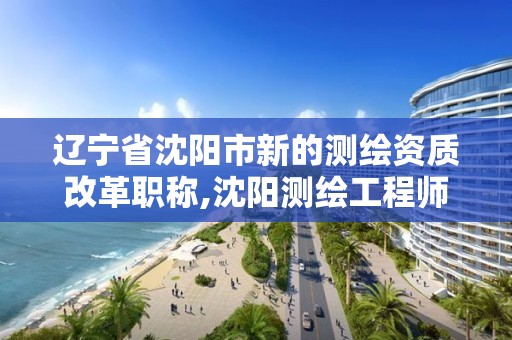 辽宁省沈阳市新的测绘资质改革职称,沈阳测绘工程师招聘。