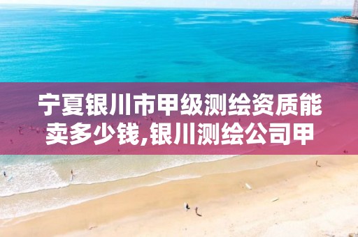 宁夏银川市甲级测绘资质能卖多少钱,银川测绘公司甲级。