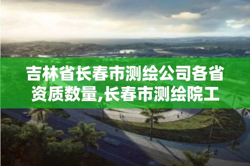 吉林省长春市测绘公司各省资质数量,长春市测绘院工资待遇