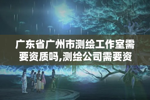 广东省广州市测绘工作室需要资质吗,测绘公司需要资质吗。