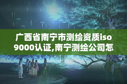 广西省南宁市测绘资质iso9000认证,南宁测绘公司怎么收费标准。