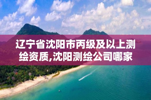 辽宁省沈阳市丙级及以上测绘资质,沈阳测绘公司哪家强哪家好