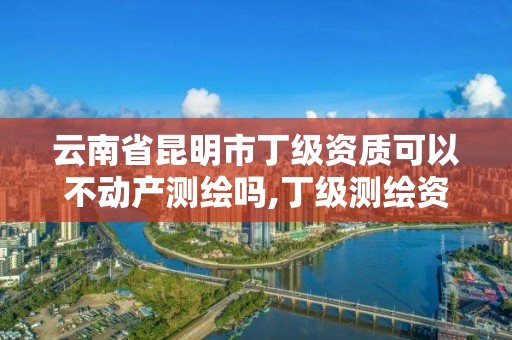 云南省昆明市丁级资质可以不动产测绘吗,丁级测绘资质能承担的业务。