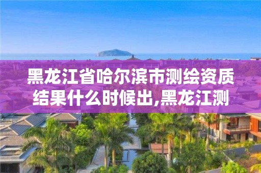 黑龙江省哈尔滨市测绘资质结果什么时候出,黑龙江测绘公司乙级资质。