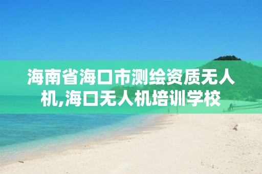 海南省海口市测绘资质无人机,海口无人机培训学校