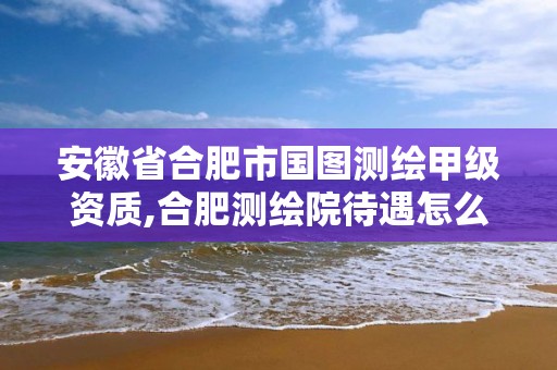 安徽省合肥市国图测绘甲级资质,合肥测绘院待遇怎么样。