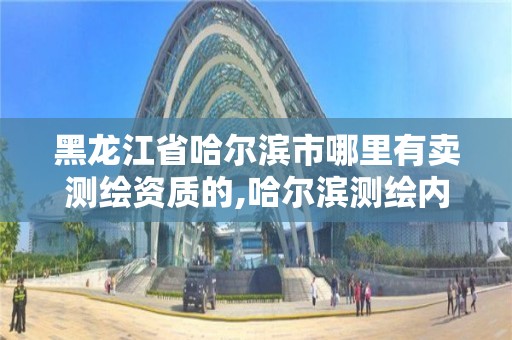 黑龙江省哈尔滨市哪里有卖测绘资质的,哈尔滨测绘内业招聘信息。