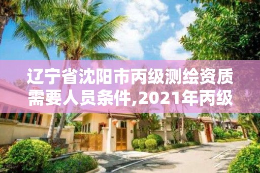 辽宁省沈阳市丙级测绘资质需要人员条件,2021年丙级测绘资质申请需要什么条件。