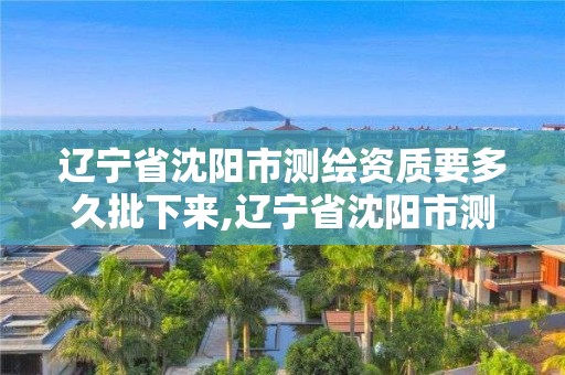 辽宁省沈阳市测绘资质要多久批下来,辽宁省沈阳市测绘资质要多久批下来呀。