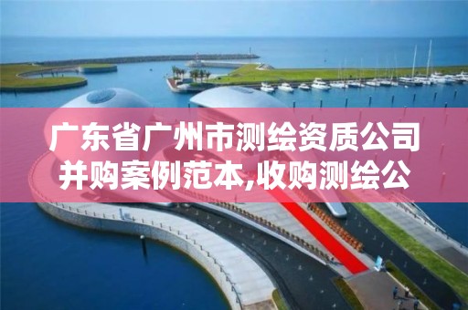 广东省广州市测绘资质公司并购案例范本,收购测绘公司。