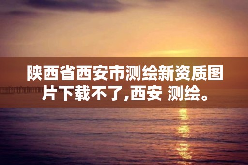 陕西省西安市测绘新资质图片下载不了,西安 测绘。