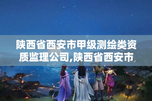 陕西省西安市甲级测绘类资质监理公司,陕西省西安市甲级测绘类资质监理公司有几家。