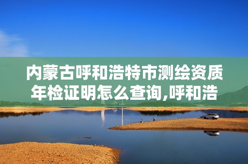 内蒙古呼和浩特市测绘资质年检证明怎么查询,呼和浩特市测绘仪器店。