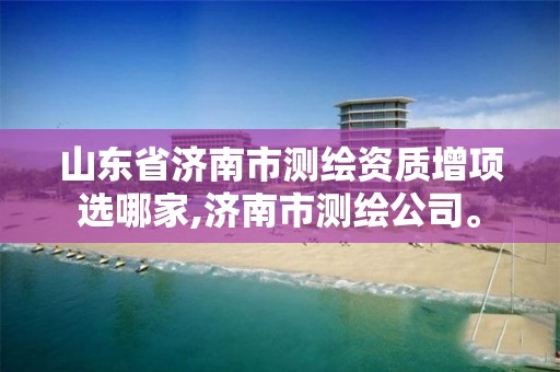 山东省济南市测绘资质增项选哪家,济南市测绘公司。